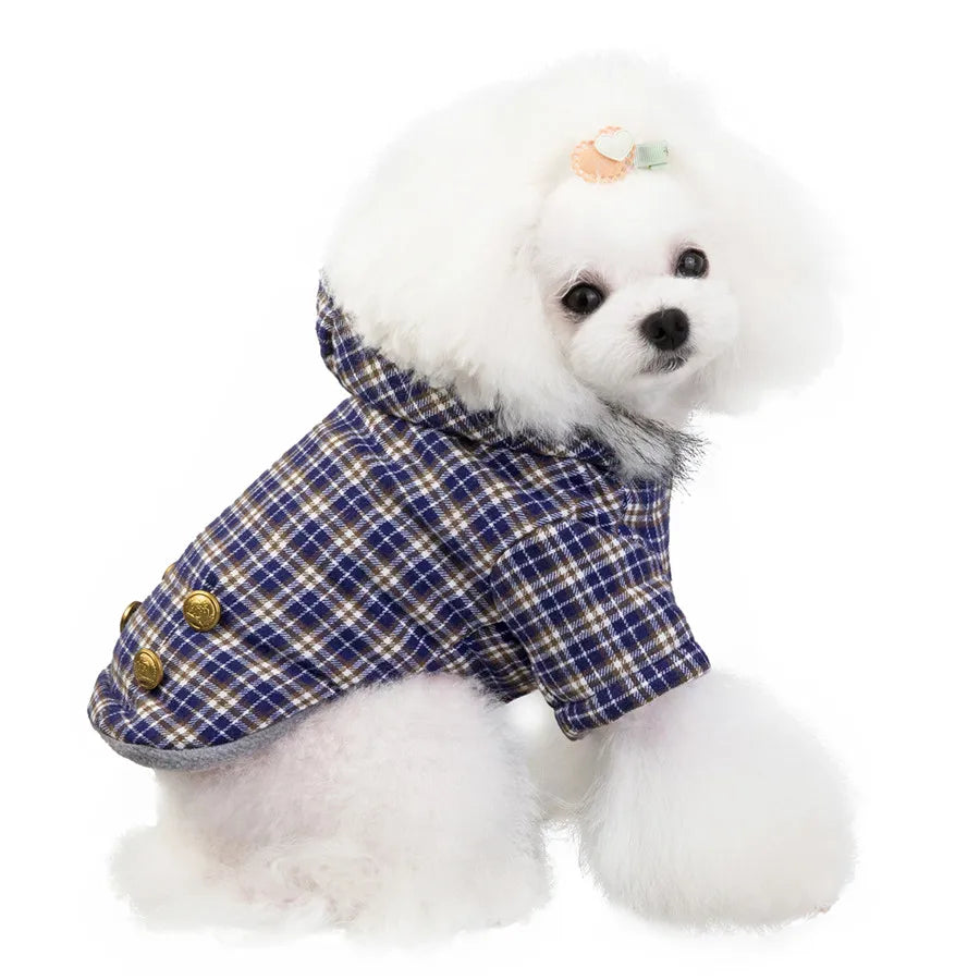 Warm Cotton Winter Coat for Small Dogs