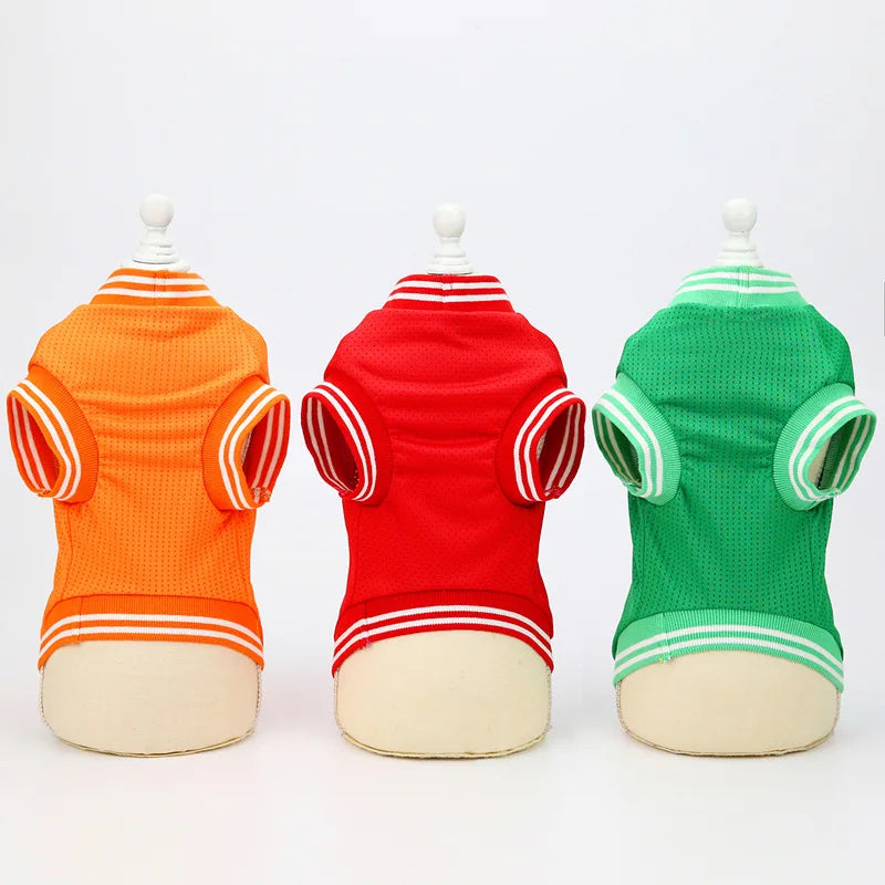 Pet Dog Clothes Vest Basketball Jersey