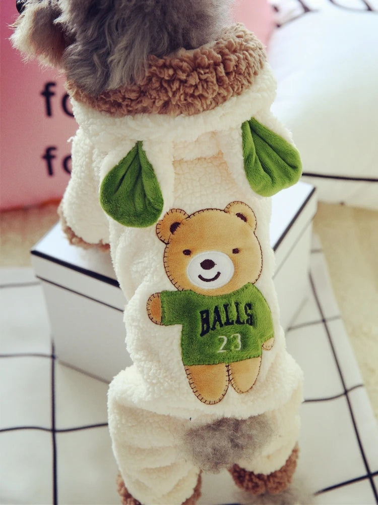 Cute Bear & Dinosaur Dog Costume 🦖🐻