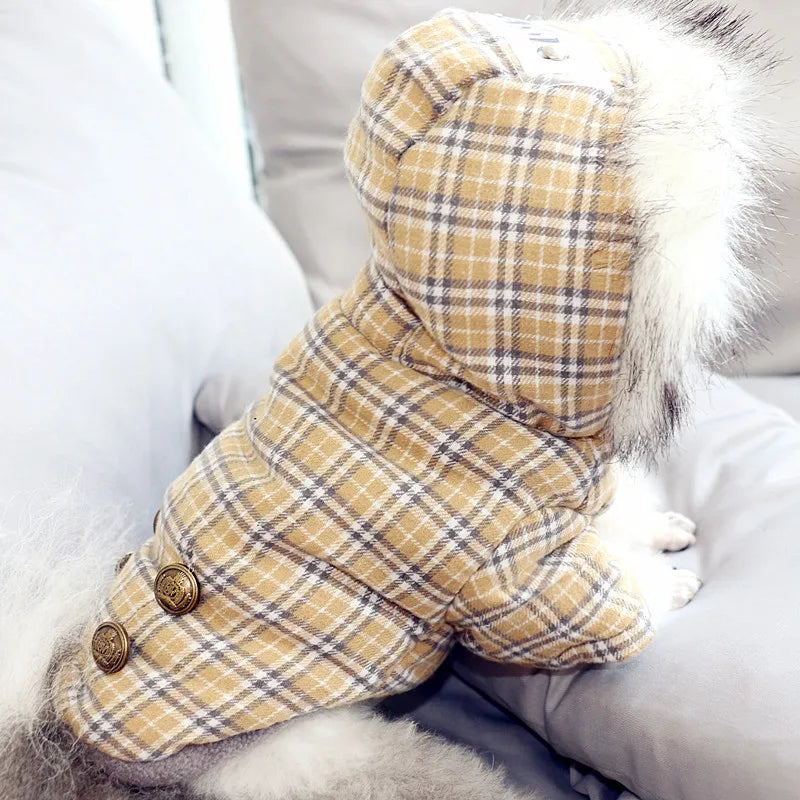 Warm Cotton Winter Coat for Small Dogs