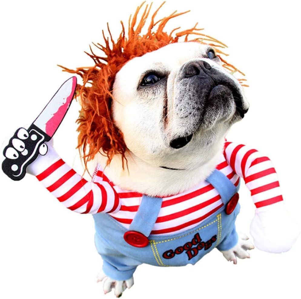 Halloween Chucky Dog Costume