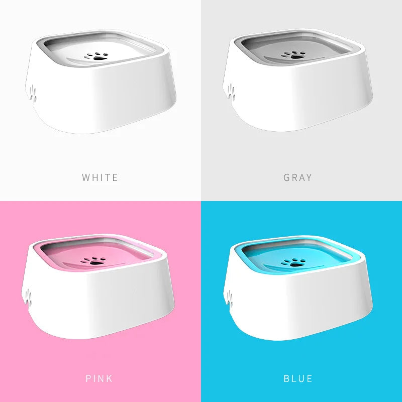 Drinking Water Bowl - Floating Non-Wetting Mouth Slow Anti-Overflow Dispenser