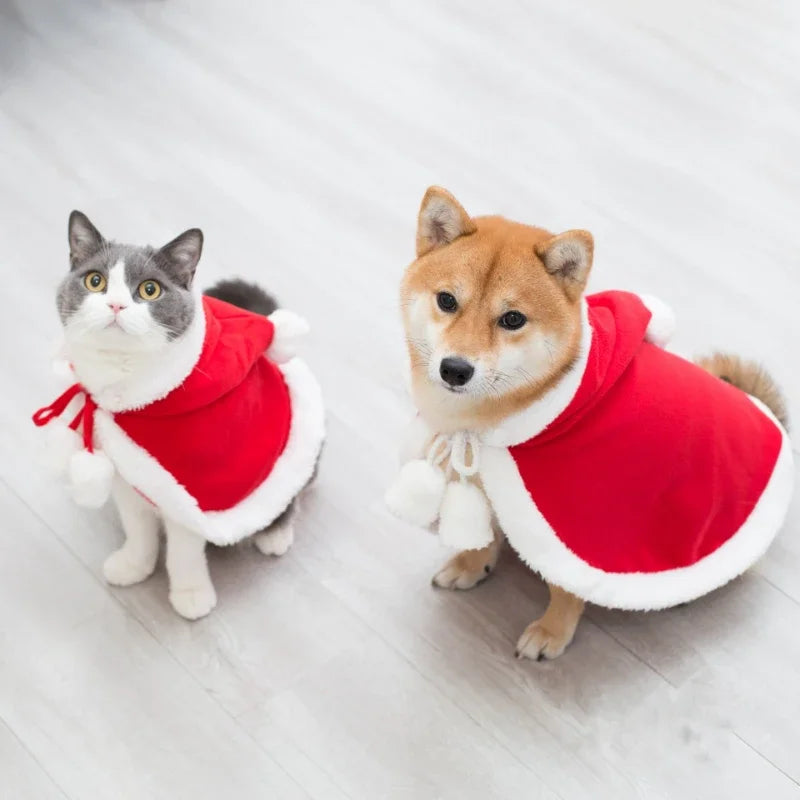 Pet Christmas Cape