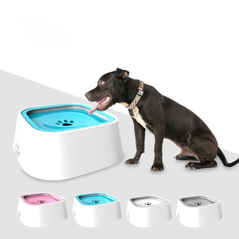 Drinking Water Bowl - Floating Non-Wetting Mouth Slow Anti-Overflow Dispenser