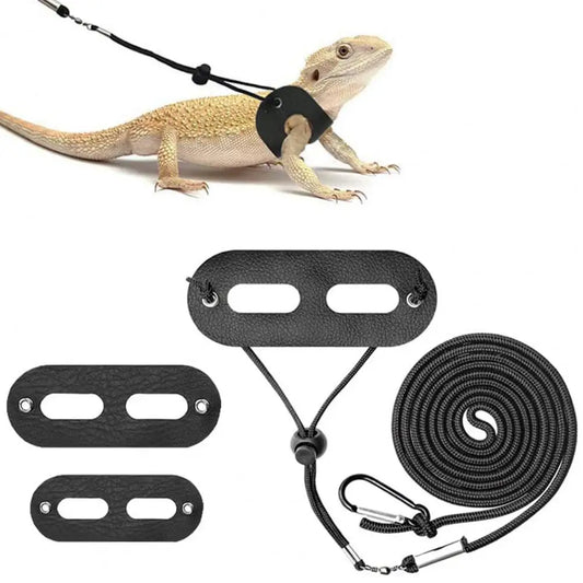 Adjustable Lizard Harness Set - Soft & Durable